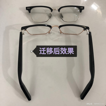 안경화웨이 안경 수리 2세대 스마트 대형 프레임 골전도 블루투스 프레임 부러진 다리