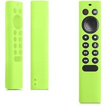 (2주배송) 엔비디아 안드로이드 티비 프로 Shield TV pro/4K HDR과 호환되는 kwmobile 실리콘 케이스 - 리모콘용 커버 보호 라이트 블루, [03] 초록