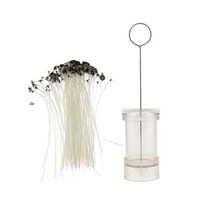 50pcs 사전 왁스 칠 된 심지로 모델을 만드는 교회 촛불 금형 라운드 촛불, 설명, 멀티, 설명