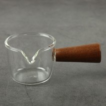 우드 손잡이 시럽볼 (2사이즈) 에스프레소 샷잔 소스, 시럽볼(110ml)