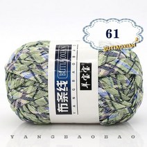 손 뜨개질 짠 가방 카펫 DIY 핸드 니트 소재 실, 1pc 61