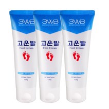 웰빙헬스팜 고운발 풋크림 120g 튜브형, 3개