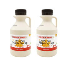 골든드롭 100% 퓨어 메이플 시럽 500ml x 2통 묶음, 2개