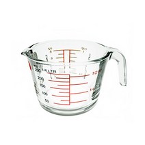 *유리 컵 퓨어 내열계량컵 250ml_11778