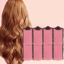 다데 셀프 스펀지 볼륨 웨이브 헤어 롤 구르프 8P DD-11325, 1