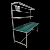 서스테이블 공방 공장 상판 꽃가게 검사대 조리대 포장대, 7 단면 240x100x180