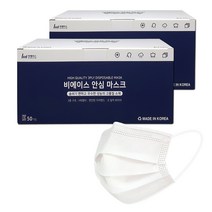 비에이스 국산 일회용 덴탈마스크, 05.대형 화이트, 100매