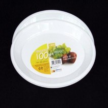 알뜰 다회용 타원 접시 25.5cm 2P 일회용 다회용 플라스틱 위생용기, 상세페이지 참조, 상세페이지 참조