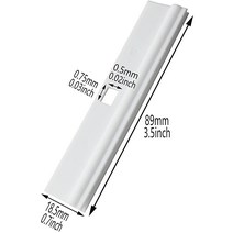 베란다버티컬 버티컬커튼 수직블라인드 원단 수직 블라인드 상단 행거 89mm 액세서리 수리용 칸막이 10