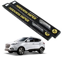 자동차와이퍼 에어로뷰 뉴투싼IX VIP 600mm+400mm 6302ea