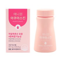 한국콜마 1박스(1개월분) 콜라겐 히알루론산 애니원아쿠아스킨/ 4중복합기능성 비오틴 비타민E 판토텐산, 12박스+3박스