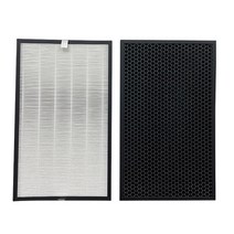 헬러 공기청정기 필터 2개 HL-2000S 모델용, 헬러공기청정기 호환필터 x 2개(HL2000S모델)