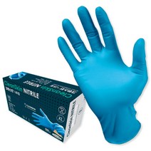 크린스킨 니트릴 블루 100개입 장갑 블루 5.2g, 특대(XL) 이상, 1개