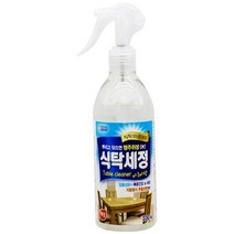 리빙굿 식탁 세정제 스프레이형 아쿠아향 330ml, 상세페이지 참조