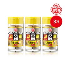 오뚜기 고소후 간편양념, 3개, 59g