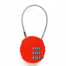 3 Pieces Combination Lock Digit Gym Waterproof Padlock Resettable Bag Luggage Gate Outdoor Fence for