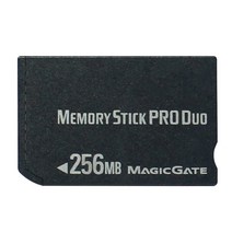 메모리 오리지널 256MB 메모리 스틱 듀오 카드 MS 컨버터/PSP 용 어댑터, 01 256MB