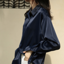 제이앤티 새틴 셔츠 블라우스 실크 긴팔 고퀄리티 오피스룩 찰랑핏