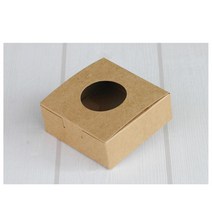 신성박스컴퍼니 80크라프트원형1구상자, 100개