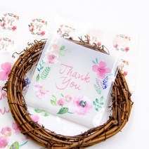 크리스마스 선물 포장 100개 장미 꽃 사탕 쿠키 비닐 봉투 diy 비스킷 자기 접착, 831, 10x10cm