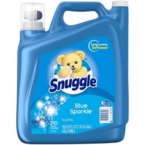 스너글 섬유유연제 블루스파클 향 5.5L Snuggle Blue Sparkle Fabric Softener (188 fl. oz. 235 loads), 4.96L, 1개