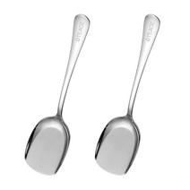 길컴퍼니 스텐 서빙스푼 대왕 숟가락 RT24D, B타입-22.5cm (2개), 2개