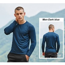 남성 여름 퀵드라이 티셔츠 운동복 하이킹 셔츠 용 긴 소매 셔츠 전술 하이킹 셔츠 건조 스포츠 의류 하이킹 체육관 ​​홈 셔츠