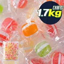 가보 무지개(눈깔) 사탕 1700g 대용량 사탕 캔디 업소용 행사용 주전부리 후식 간식 디저트 식당 사무실, 1개