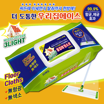 [위생 청결 해결사] [항균제균99.9%] 원청직판 도톰한 우리집 위생청소포캡형(베이킹소다+구연산+라임향), 3L우리집청소포 30매 캡형