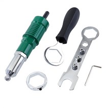 리벳어댑터 1PC 전기 리벳 건 어댑터 2.4-4.8MM 다른 가이드 노즐 모델은 다양한 사양을 신속하게 당기는, 02 3