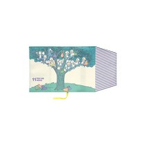 갓켄 스테이플 11마리 고양이 북커버 문고본 사이즈 나무 위 F14019