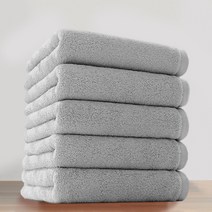 FASEN 100%순면 수건 호텔수건 200g, 5, 라이트그레이