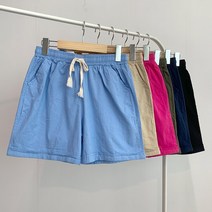 (당일발송) 에어컨 린넨 밴딩 반팬츠 ver.2(3부)