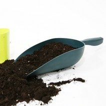 텃밭 스쿱 라운드S 꽃삽 다용도 분갈이 원통 조경 플라스틱 삽 모종삽, 스쿱라운드S