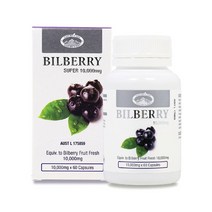호주 빌베리 추출물 10000 고함량 루테인 눈 60정 네이쳐스탑 WX, 60캡슐