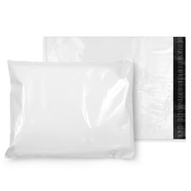 [그러담다] LDPE 이중지 택배봉투 (백색), [50호] 40X50+4 (100매)
