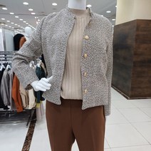 막스카라 금장 단추 포인트 자켓