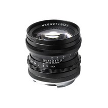 보이그랜더 대구경 NOKTON Vintage Line 75mm F1.5 ASP 블랙 VM마운트 망원렌즈