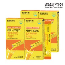 경남제약 레모나프렌즈 멀티비타민 리퀴드, 280ml, 4개