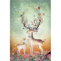 고난이도 성인 퍼즐 3000피스 풍경 에펠탑 만화 애니메이션 그림 집순이 취미, O, 단일옵션개