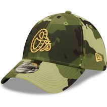 [야구모자] 뉴에라 New Era39 서티 신축성 Fit 캡 MLB ARMED FORCES 2022, S-M, Baltimore Orioles