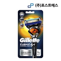 질레트 프로글라이드 매뉴얼 면도기 + 여분날 1세트