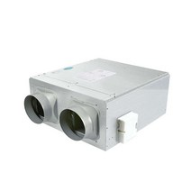 상업용 전열 교환기 송풍기 열 회수 환기 장치220V, 250 풍량 기본 필터 2단 속도 컨트롤러