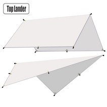 3x5m 3x4m Sun Shelter Tent Tarp Beach Waterproof Shade Outdoor Camping Hammock Rain Pool Tarpaul, Off White