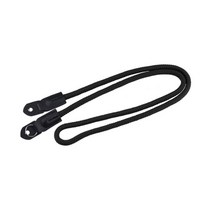 카메라 스트랩 100cm3.28ft 길이 나일론 등반 로프 넥 마이크로 싱글 디지털 slr 카메라용 어깨 스트랩, 검은 색