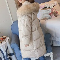 로즈드림 hyku 봄신상퍼후드롱패딩유행