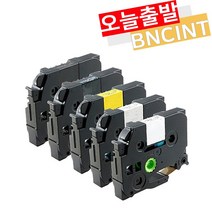 브라더 PT-P300BT PT-D600 PT-P700 PT-P900W PT-D200 라벨지 라벨테이프 라벨프린터기 호환, 검정바탕/금색글자 (TZe-354), 24mm