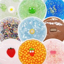 [ARTNISM]수제 슬라임 낱개 61종 랜덤박스 선물 세트, 38.생크림 슬라임, 125ml