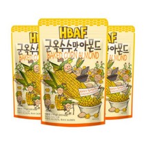 길림 군옥수수맛 아몬드 210g 6개 마른 안주 견과, 단품, 단품