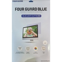 포가드 블루라이트차단필름 블루라이트컷필름 난반사방지필름 화면보호기, 23.8W(528x297)